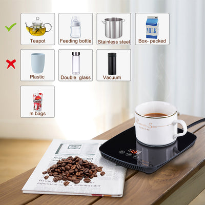 Desktop USB Mug Warmer Electric Tea Coffee Cup Warmer Heater Plate